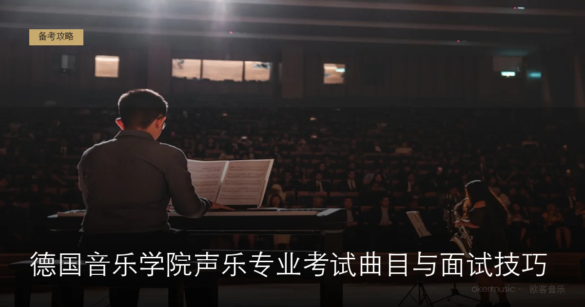 德国音乐学院声乐专业考试曲目与面试技巧